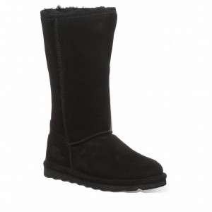 Bearpaw Elle Tall Støvler Dame Sort | JGW661KL