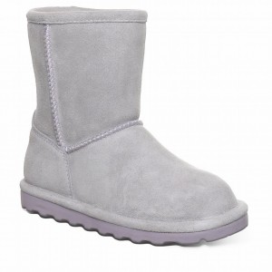 Bearpaw Elle Youth Støvler Børn Grå | GEF6183XC