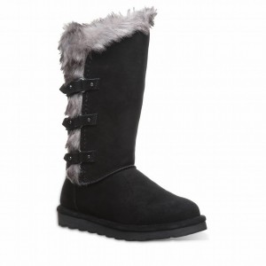 Bearpaw Emery Støvler Dame Sort | ULJ449CH