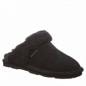 Bearpaw Loketta Tøfler Dame Sort | HWI4273YW