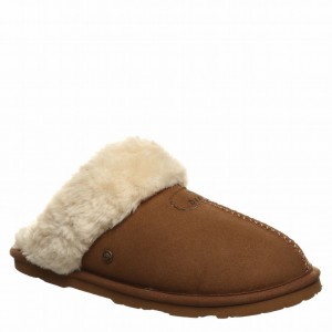 Bearpaw Loki Vegan Tøfler Dame Brune | ZCS1021YL