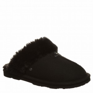 Bearpaw Loki Vegan Tøfler Dame Sort | EZJ2055MX