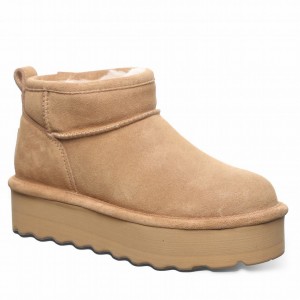 Bearpaw Retro Shorty Platform Støvler Dame Brune | EQS9678NX