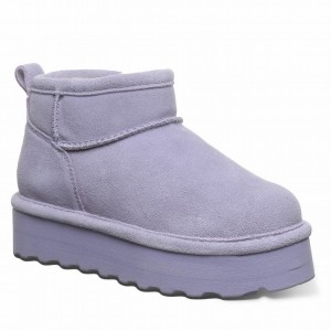 Bearpaw Retro Shorty Youth Støvler Børn Lilla | IOE9781MW