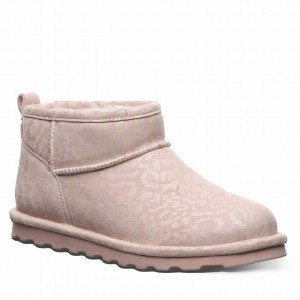 Bearpaw Shorty Exotic Støvler Dame Lyserød | SPE159AS