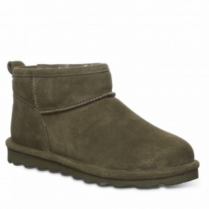 Bearpaw Shorty Støvler Dame Grøn | RPC3478IL