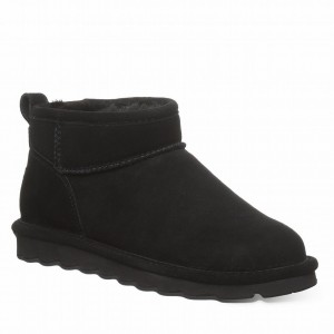 Bearpaw Shorty Støvler Dame Sort | WKK9047IW