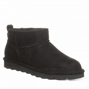 Bearpaw Shorty Vegan Støvler Dame Sort | TZW32BV