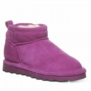 Bearpaw Shorty Youth Støvler Børn Lilla | GCY441MJ