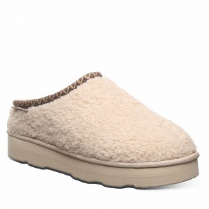 Bearpaw Snuggle Martis Tøfler Dame Beige | RND4454OZ