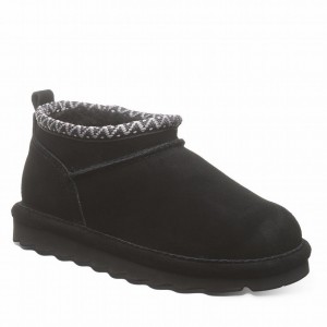 Bearpaw Super Shorty Deco Youth Støvler Børn Sort | BIZ2720BJ