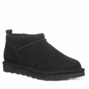 Bearpaw Super Shorty Snestøvler Dame Sort | NHP6990GP