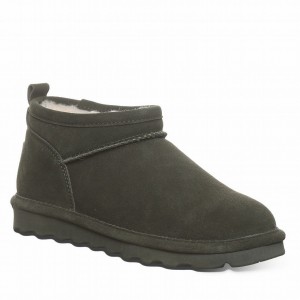 Bearpaw Super Shorty Wide Støvler Dame Grøn | YQG5964GS