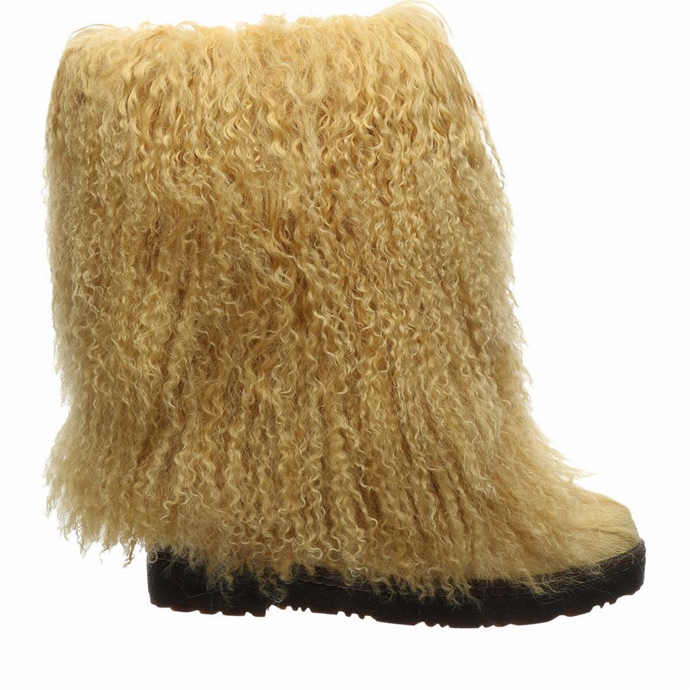 Bearpaw Boetis Støvler Dame Gul | RJY507SI