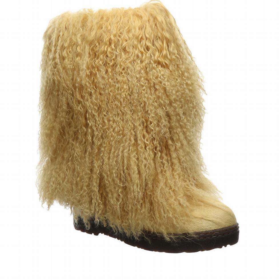 Bearpaw Boetis Støvler Dame Gul | RJY507SI