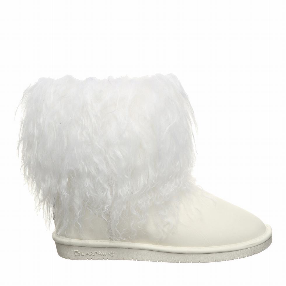 Bearpaw Boo Støvler Dame Hvide | VXD458IY