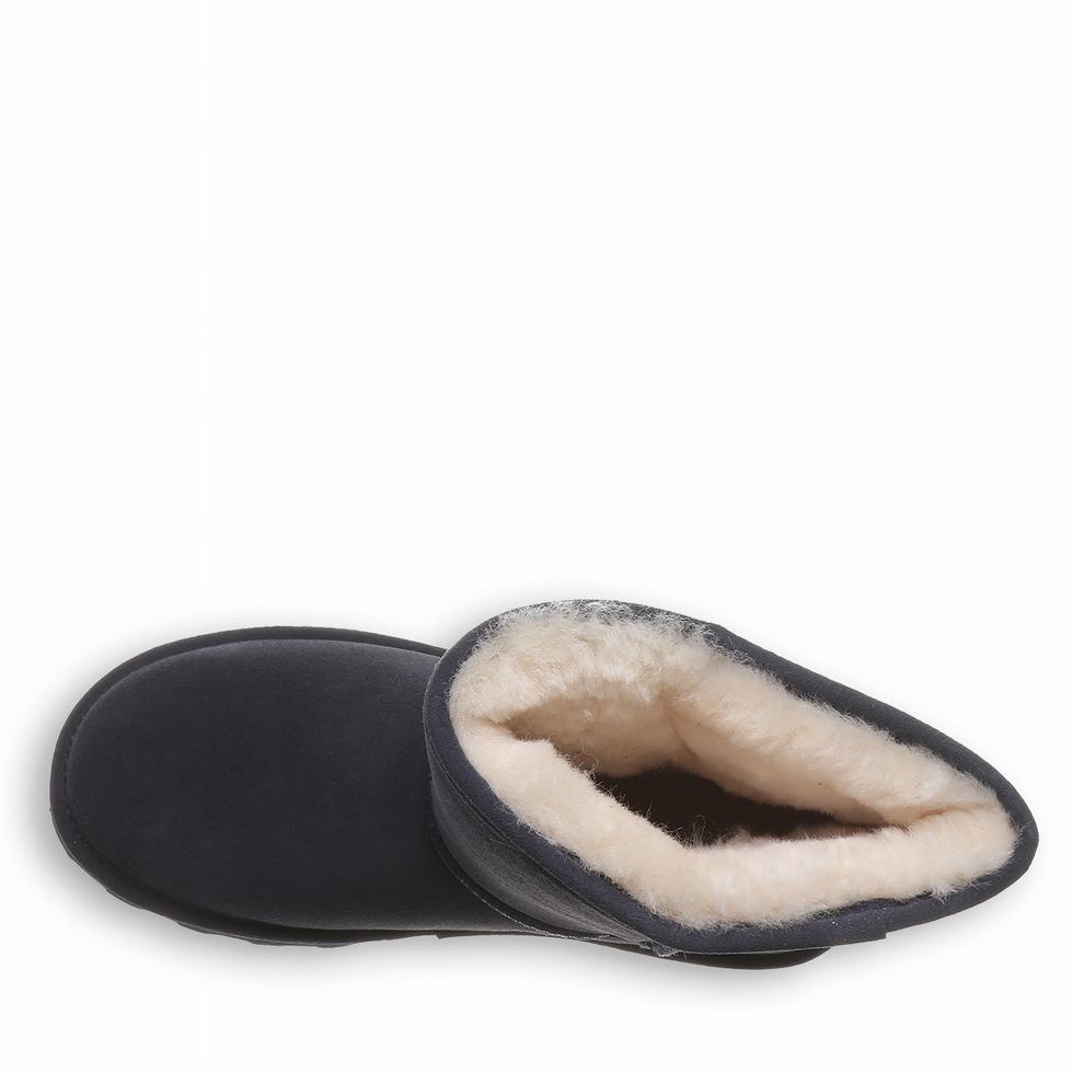 Bearpaw Elle Short Støvler Dame Blå | ATO4926PR