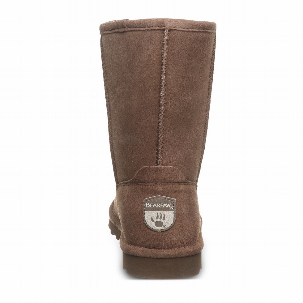 Bearpaw Elle Short Støvler Dame Brune | OZI628KT