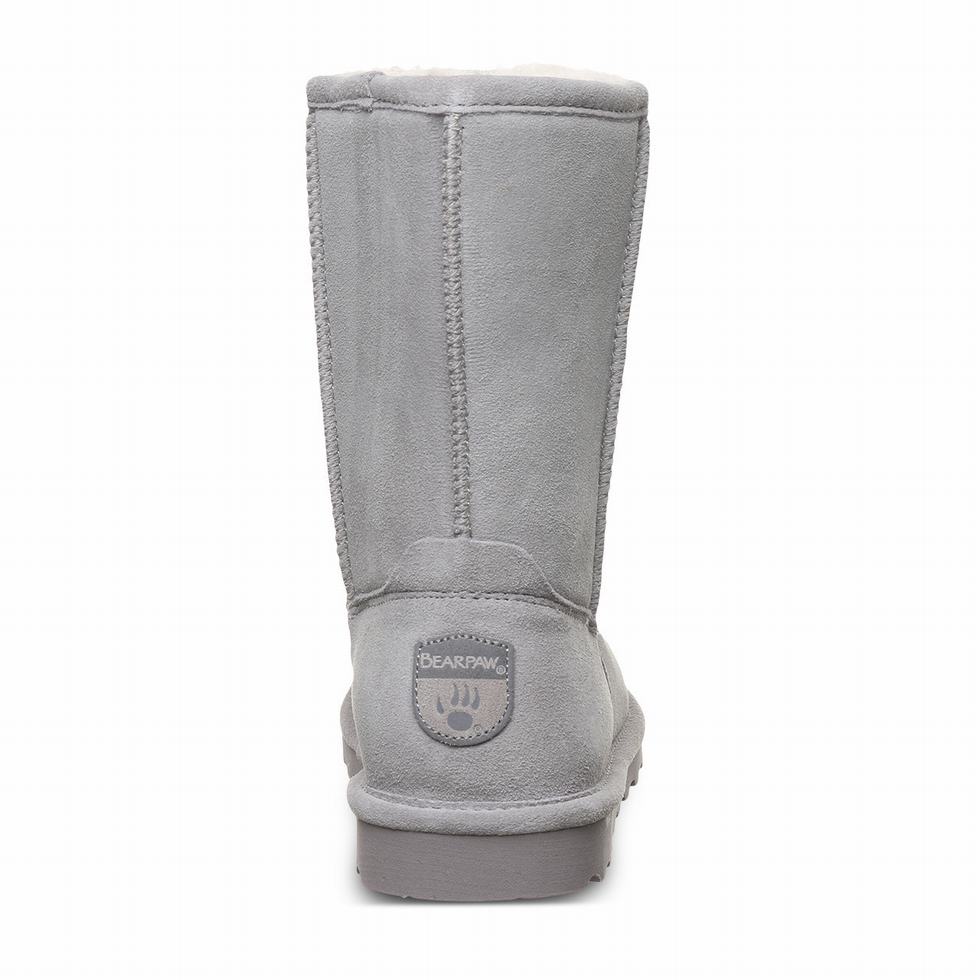 Bearpaw Elle Short Støvler Dame Grå | EQP9218NF