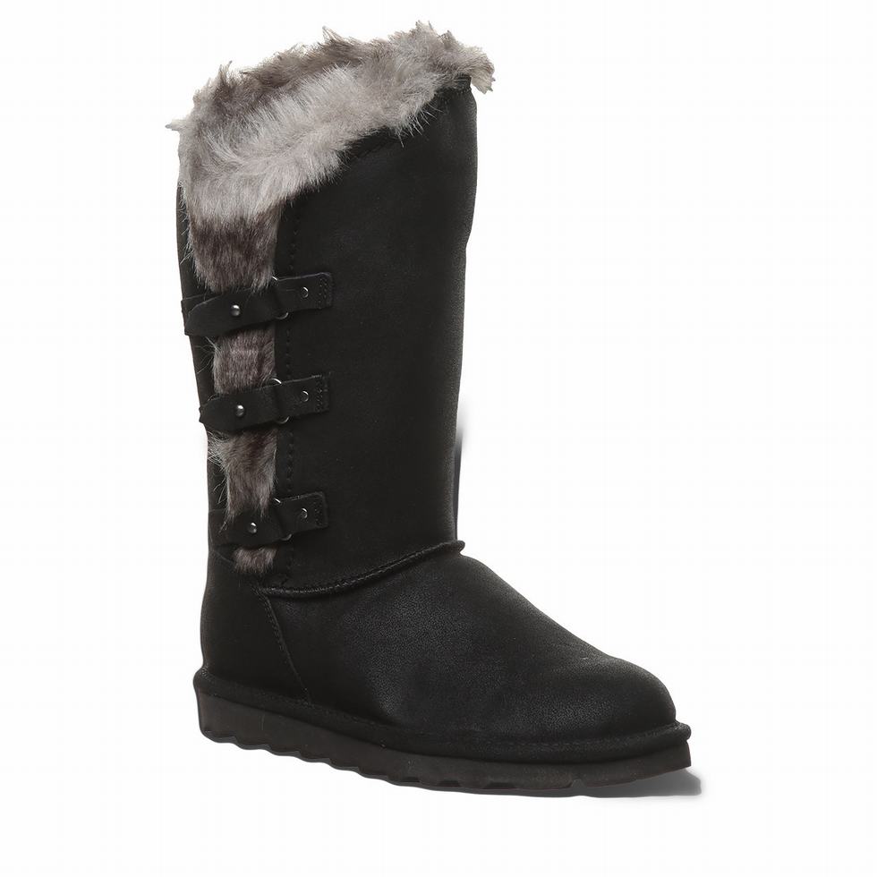 Bearpaw Emery Støvler Dame Sort | PSK694SU