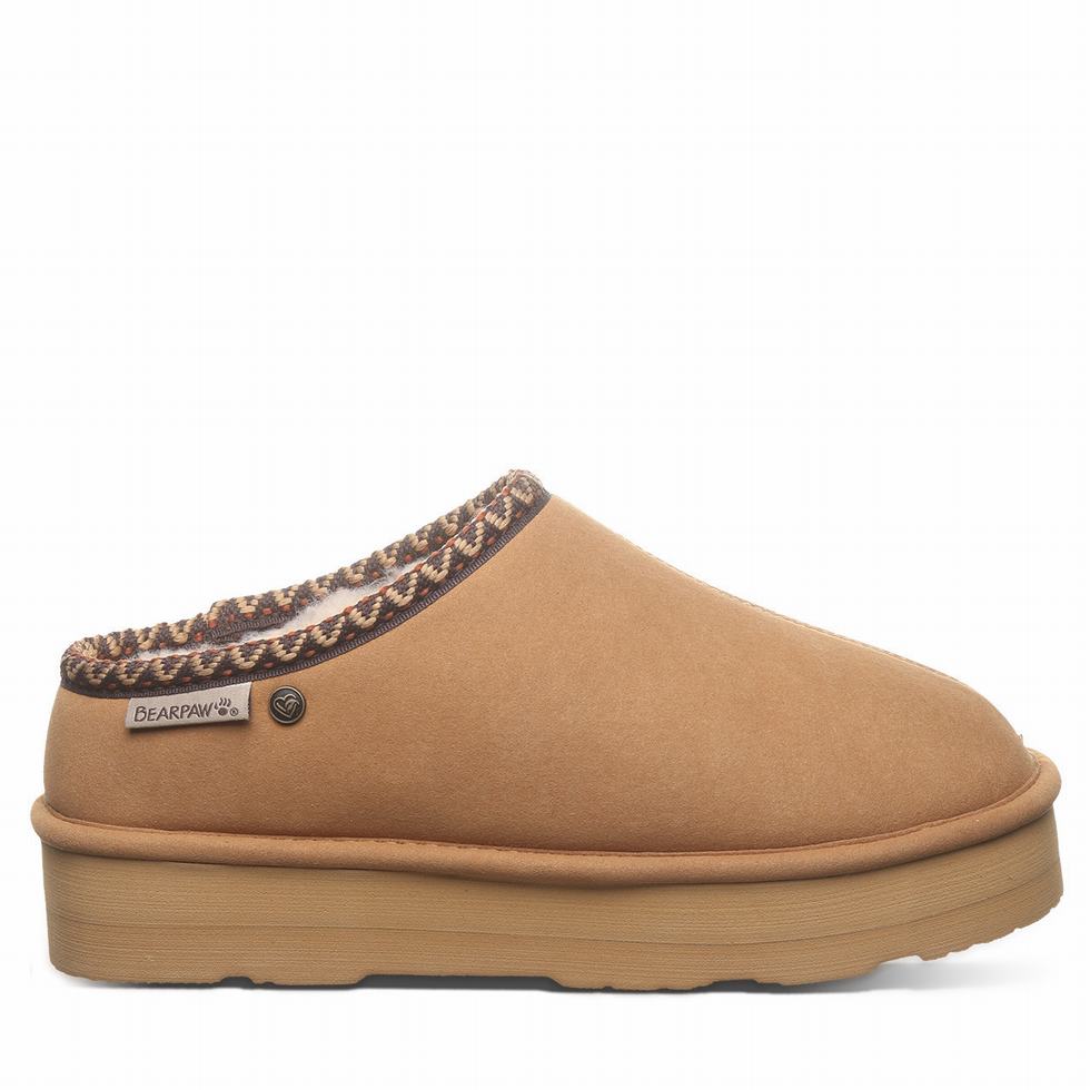 Bearpaw Martis Vegan Tøfler Dame Brune | PCI7587AD