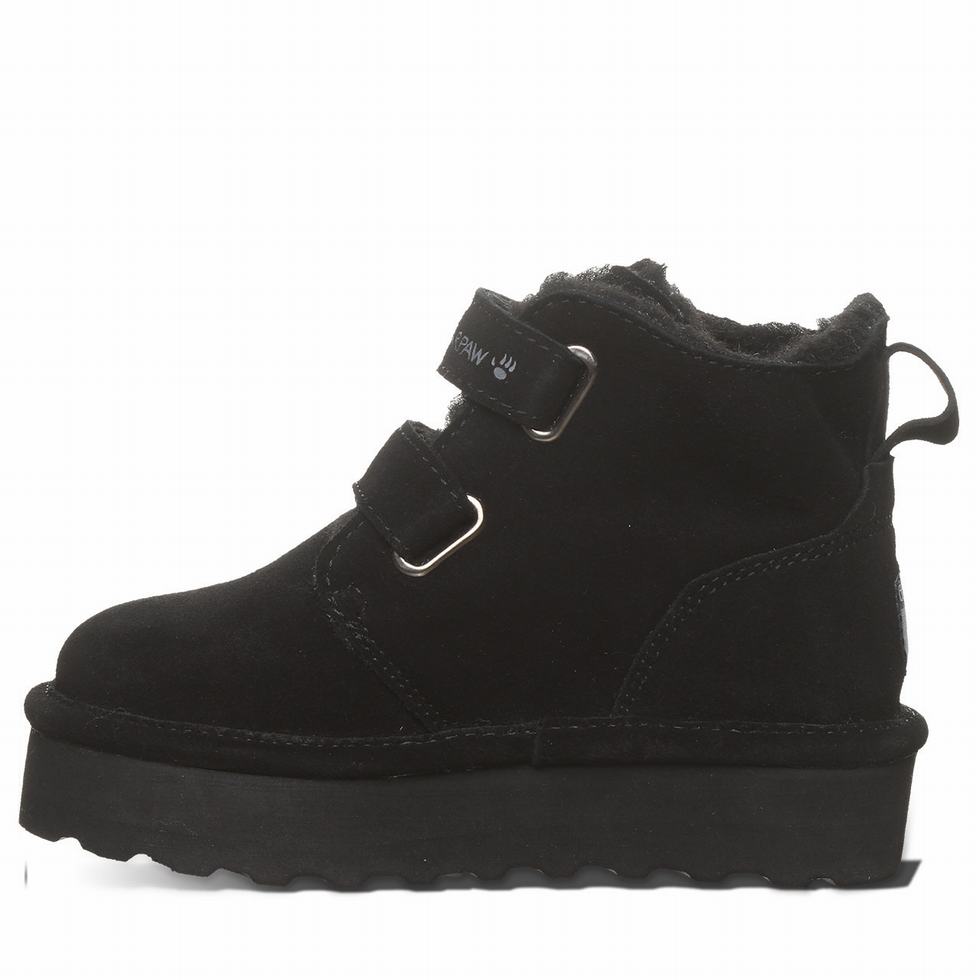 Bearpaw Retro Larisa Youth Støvler Børn Sort | EAM4295BB