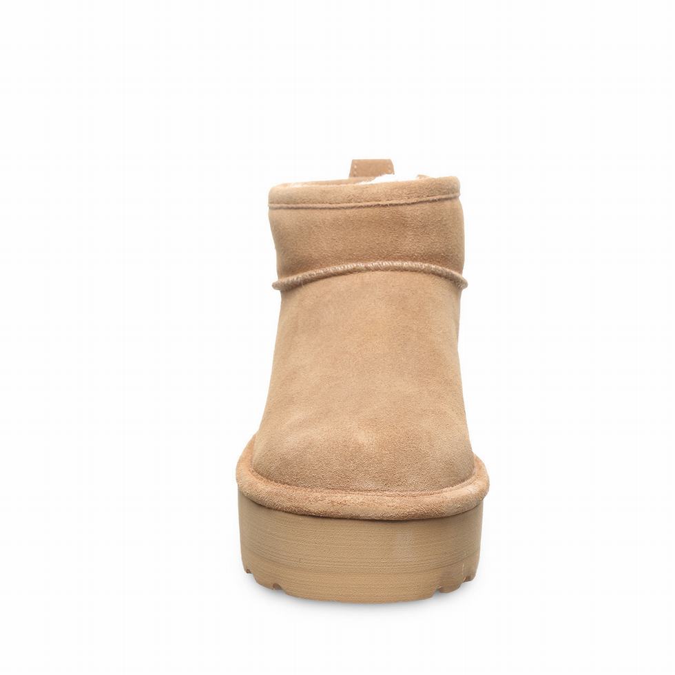 Bearpaw Retro Shorty Platform Støvler Dame Brune | EQS9678NX