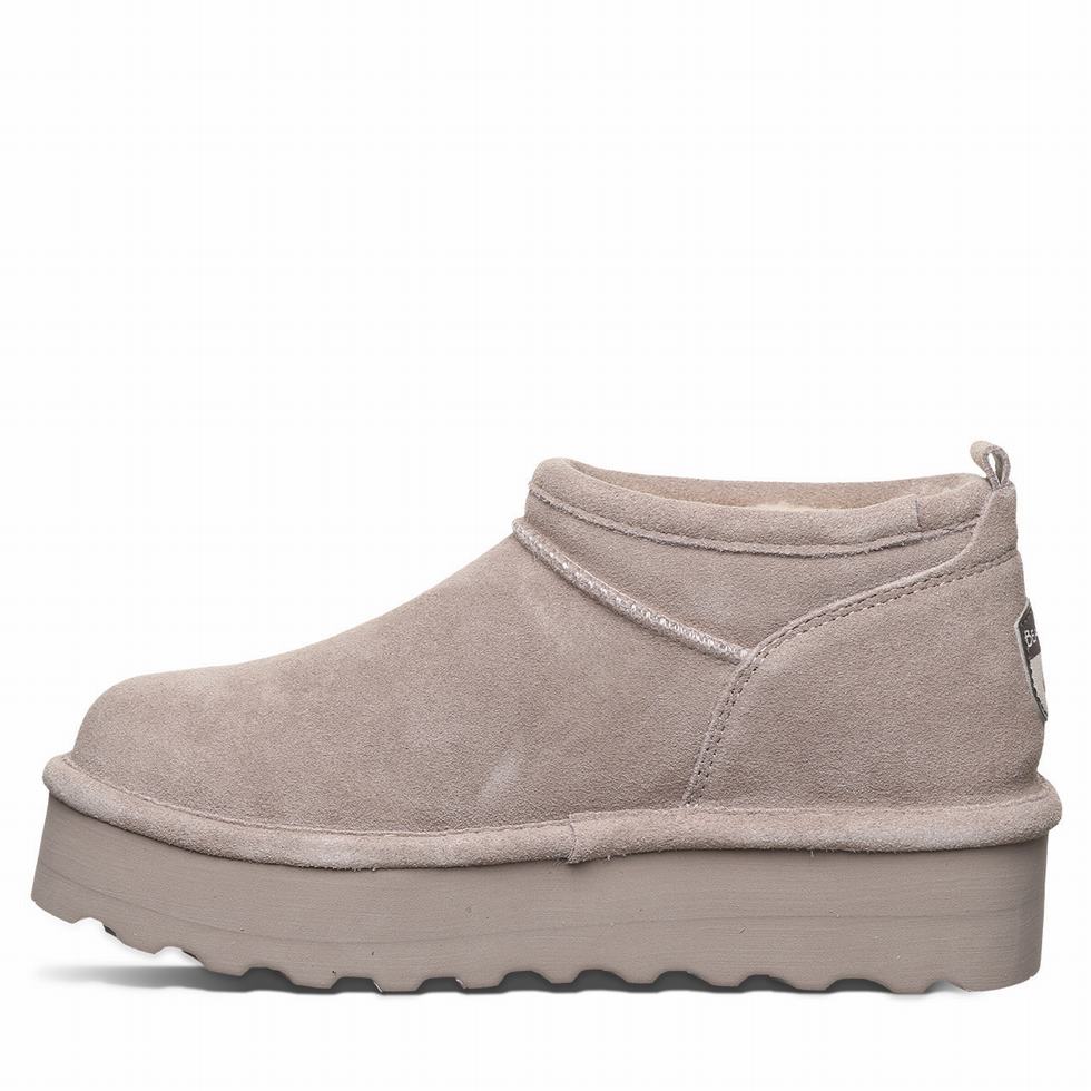 Bearpaw Retro Super Shorty Platform Støvler Dame Grå | ZUF5989TX