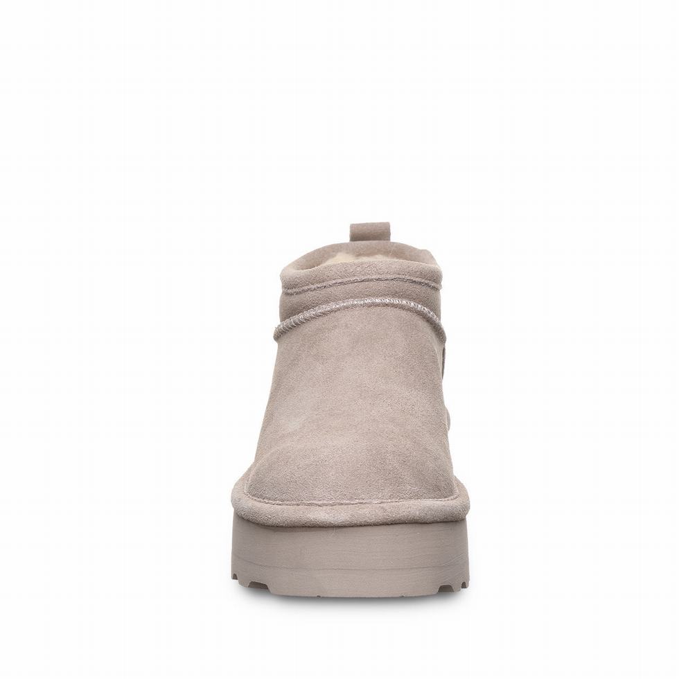 Bearpaw Retro Super Shorty Platform Støvler Dame Grå | ZUF5989TX