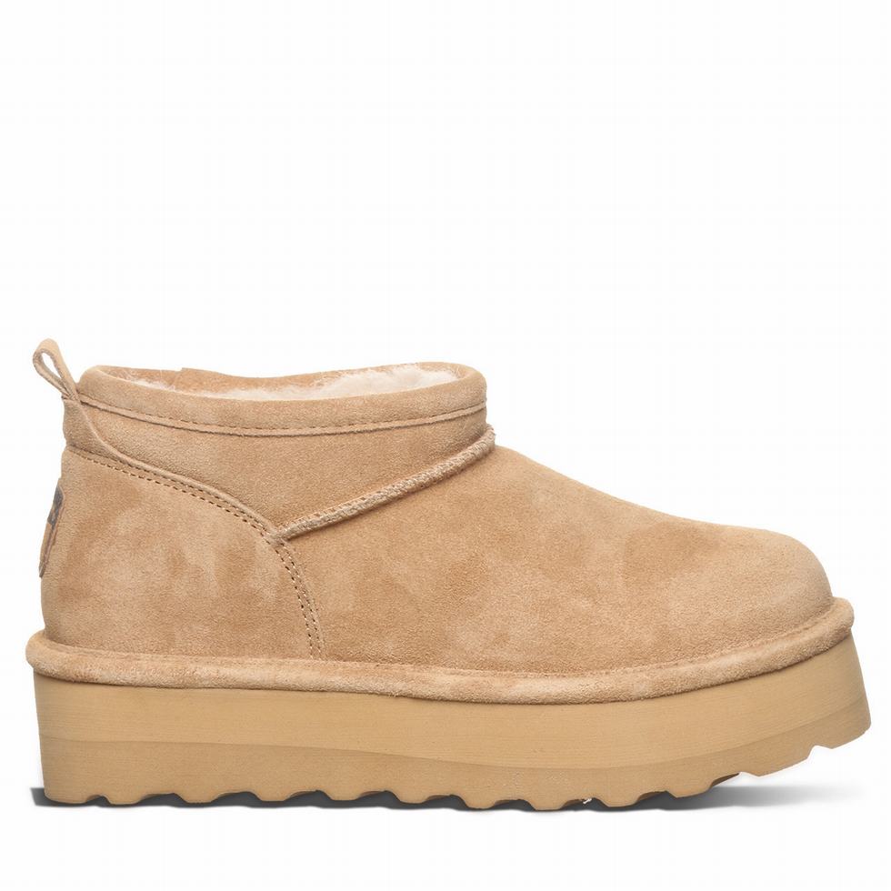 Bearpaw Retro Super Shorty Platform Støvler Dame Brune | LTO6251VE