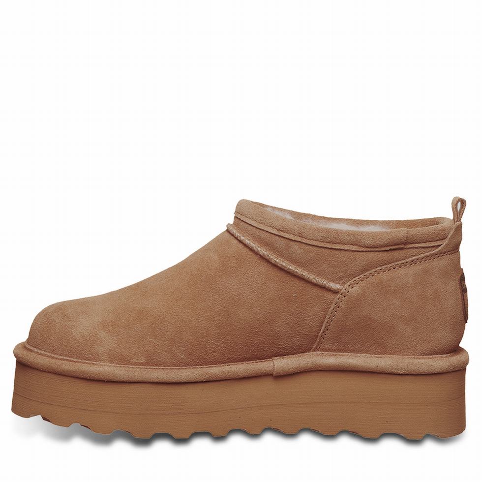 Bearpaw Retro Super Shorty Platform Støvler Dame Brune | DUM8417YS