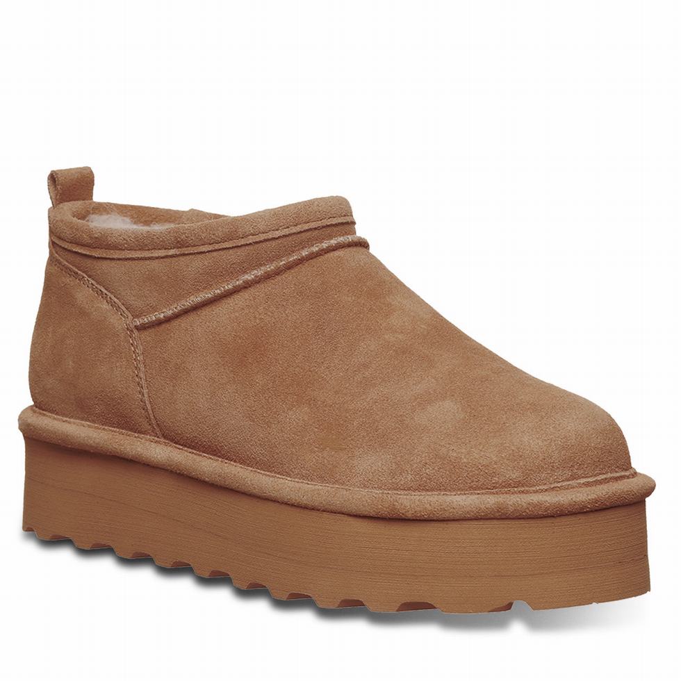 Bearpaw Retro Super Shorty Platform Støvler Dame Brune | DUM8417YS