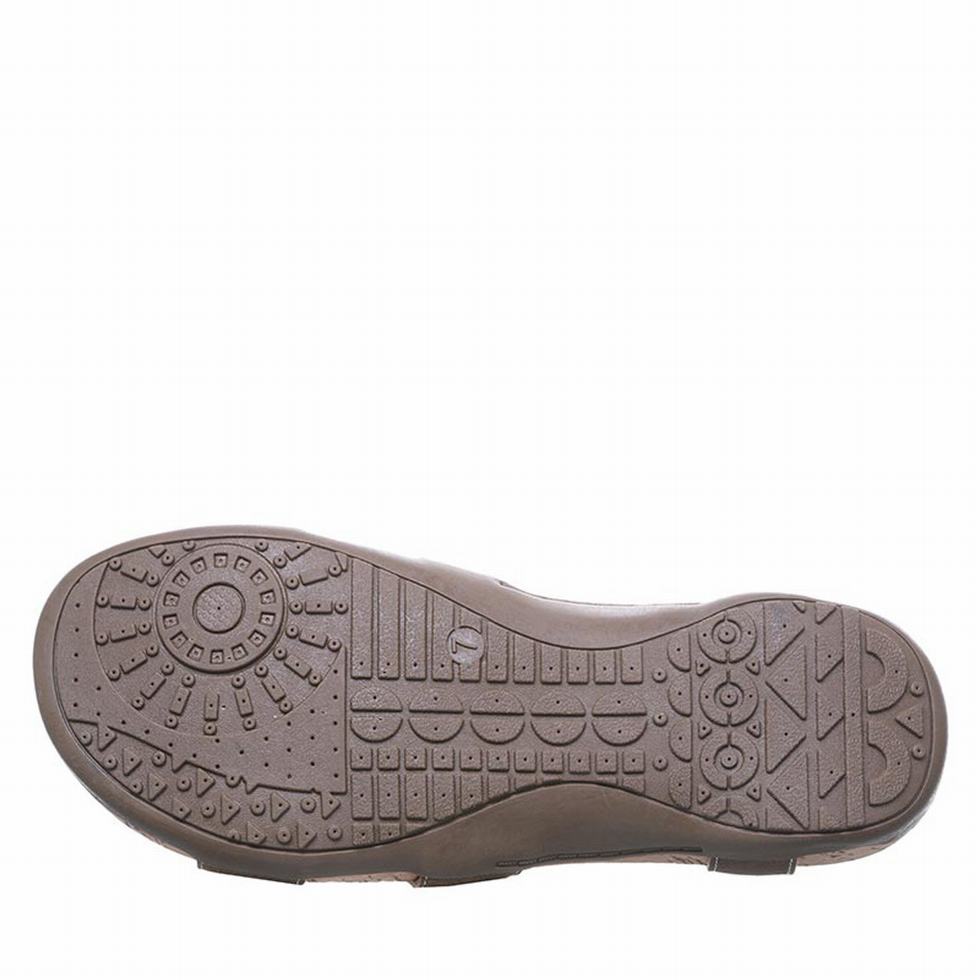 Bearpaw Ridley Wide Sandaler Dame Brune | AGI4662DJ