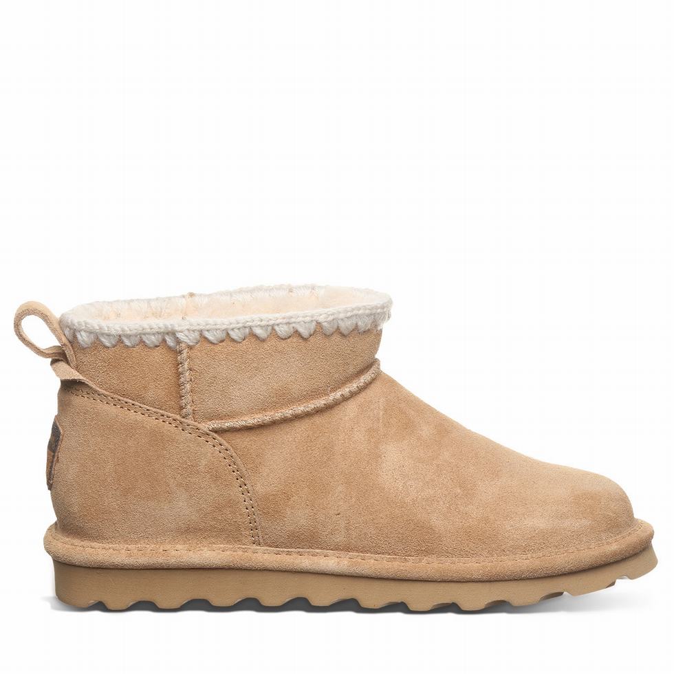 Bearpaw Shorty Crochet Støvler Dame Brune | KTD5219RX