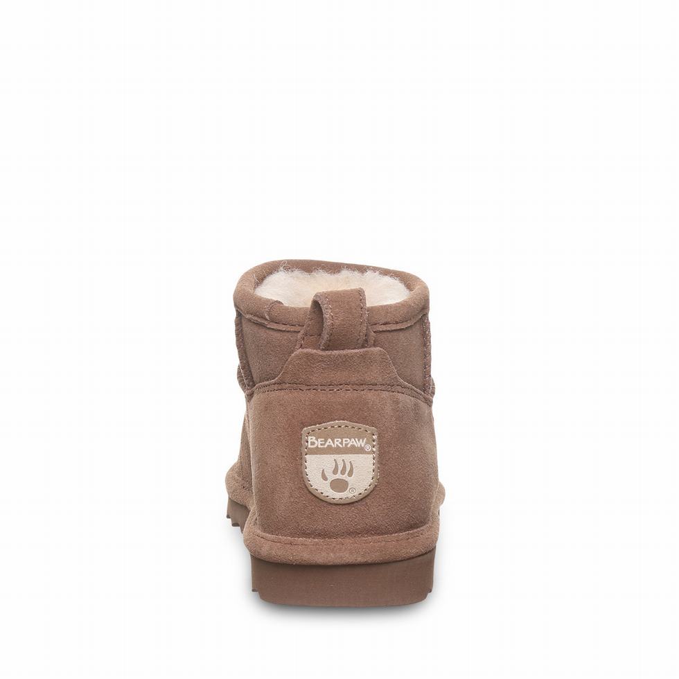 Bearpaw Shorty Støvler Dame Brune | QYT9945PW