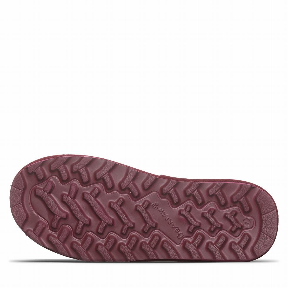 Bearpaw Shorty Støvler Dame Rød | SBO2177GP