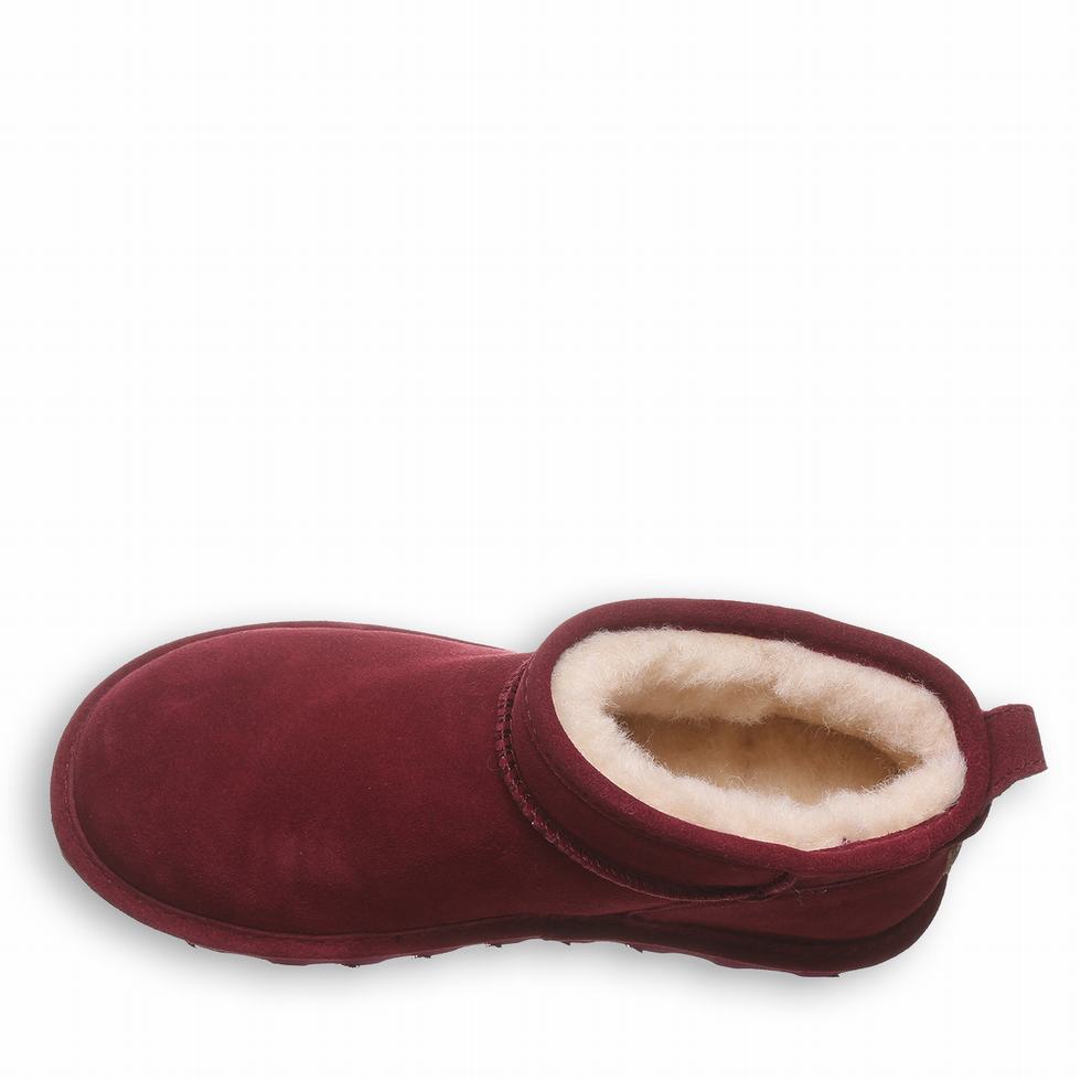 Bearpaw Shorty Støvler Dame Rød | SBO2177GP