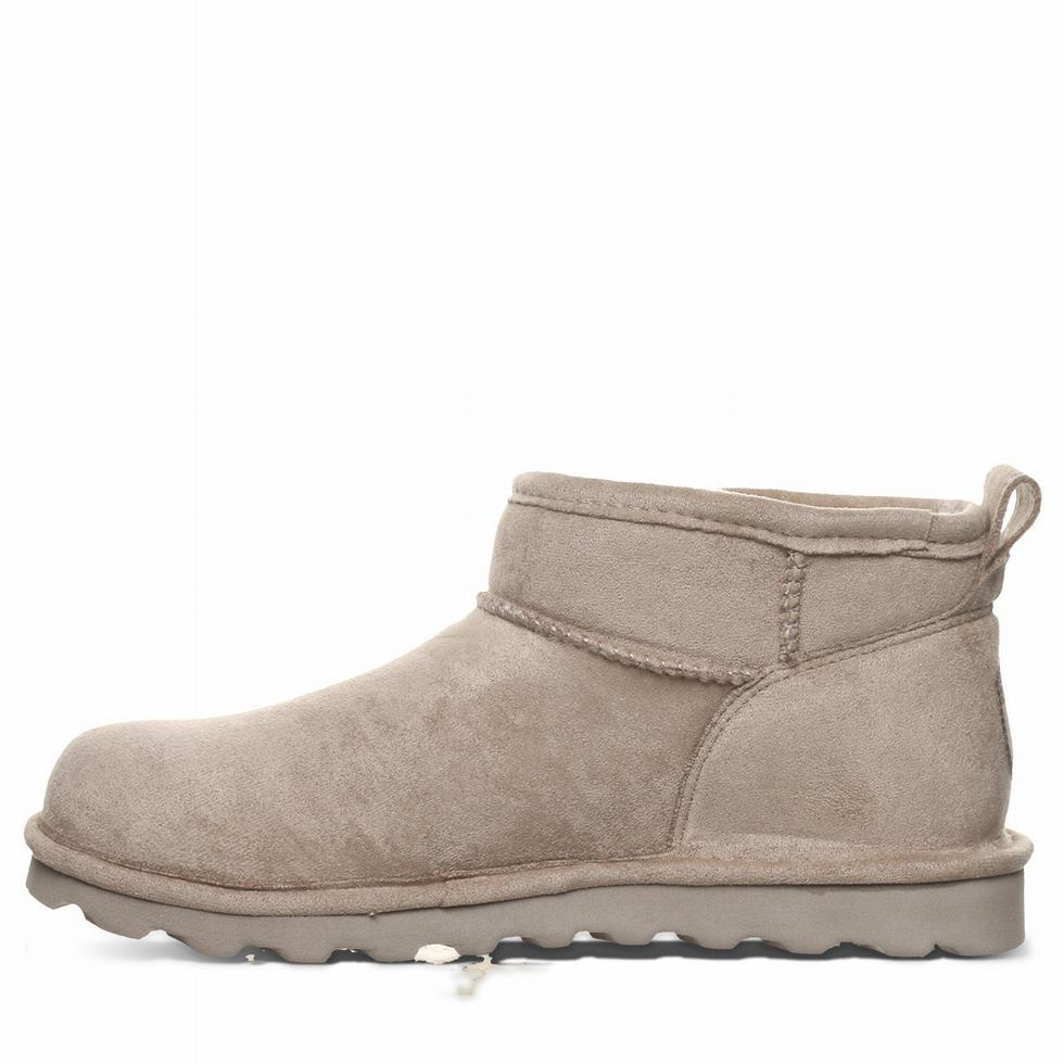 Bearpaw Shorty Vegan Støvler Dame Grå | YDM851LP