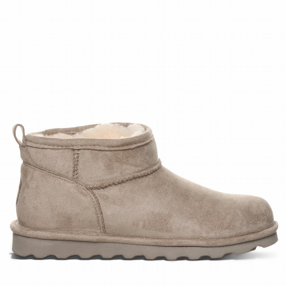 Bearpaw Shorty Vegan Støvler Dame Grå | YDM851LP