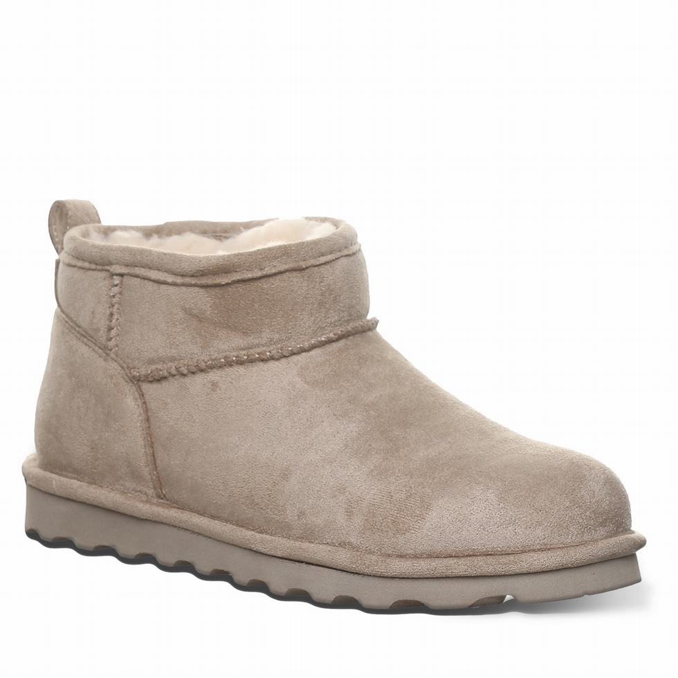 Bearpaw Shorty Vegan Støvler Dame Grå | YDM851LP