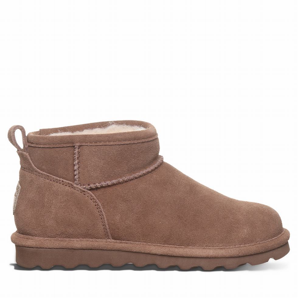 Bearpaw Shorty Wide Støvler Dame Brune | DIQ772PF