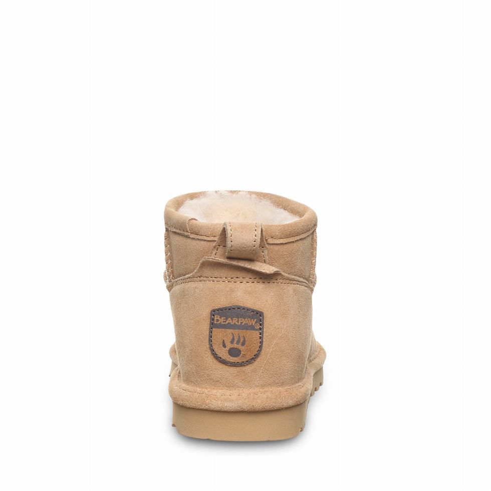 Bearpaw Shorty Wide Støvler Dame Brune | RNF35100WJ