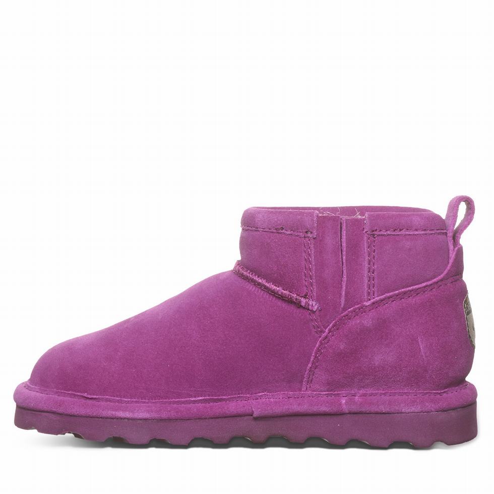 Bearpaw Shorty Youth Støvler Børn Lilla | GCY441MJ