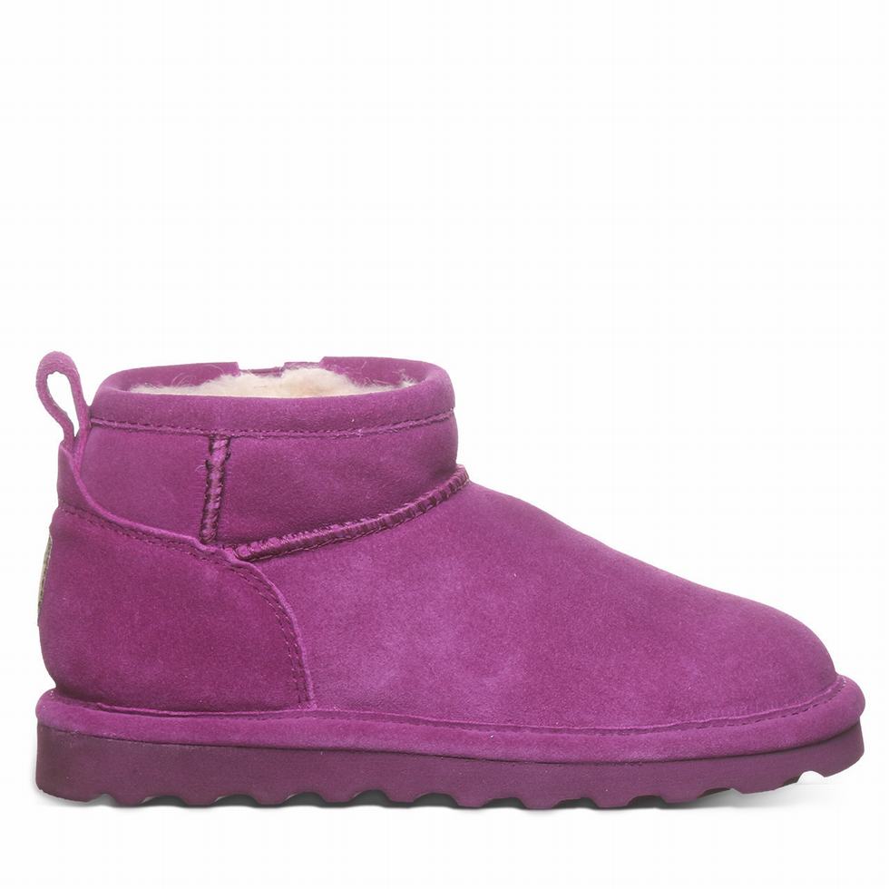 Bearpaw Shorty Youth Støvler Børn Lilla | GCY441MJ