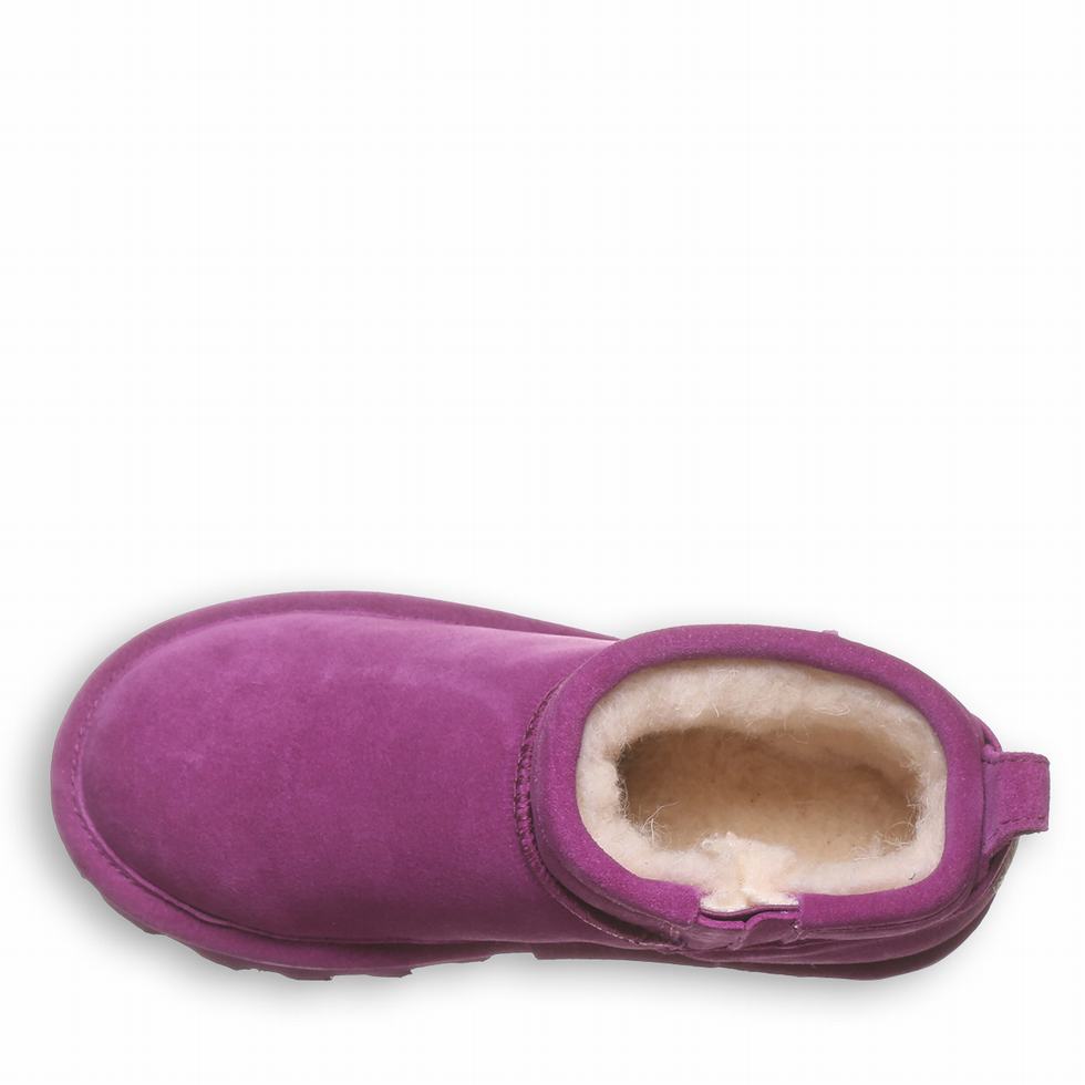 Bearpaw Shorty Youth Støvler Børn Lilla | GCY441MJ