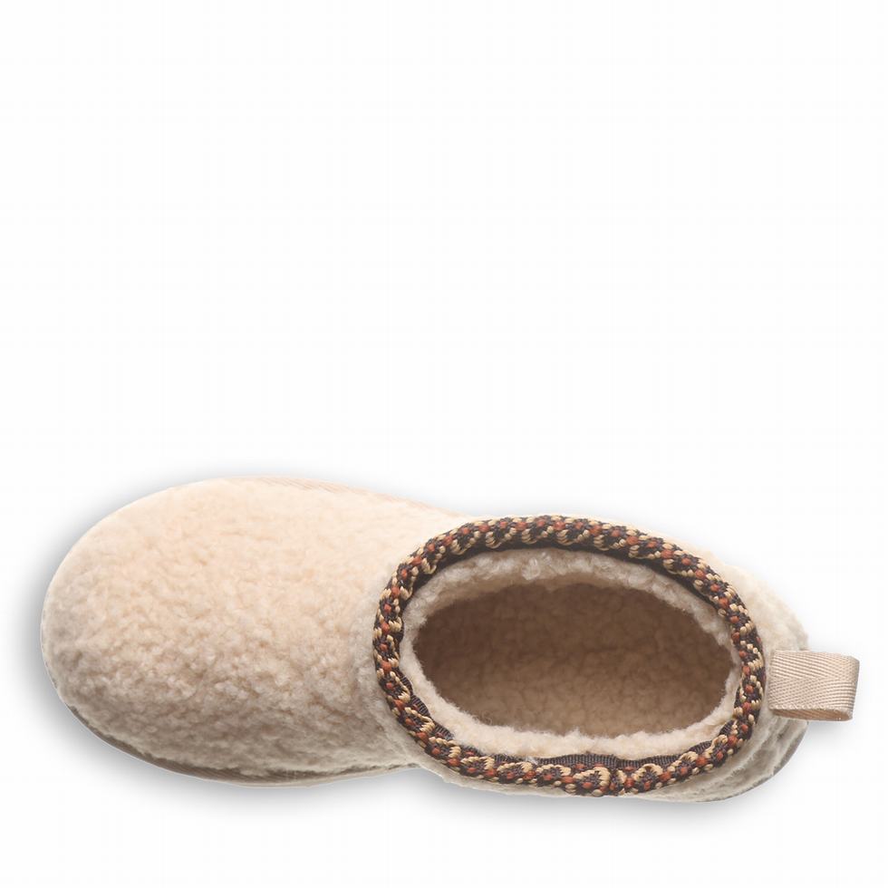 Bearpaw Snuggle Daphne Deco Youth Støvler Børn Beige | BQL2449CE