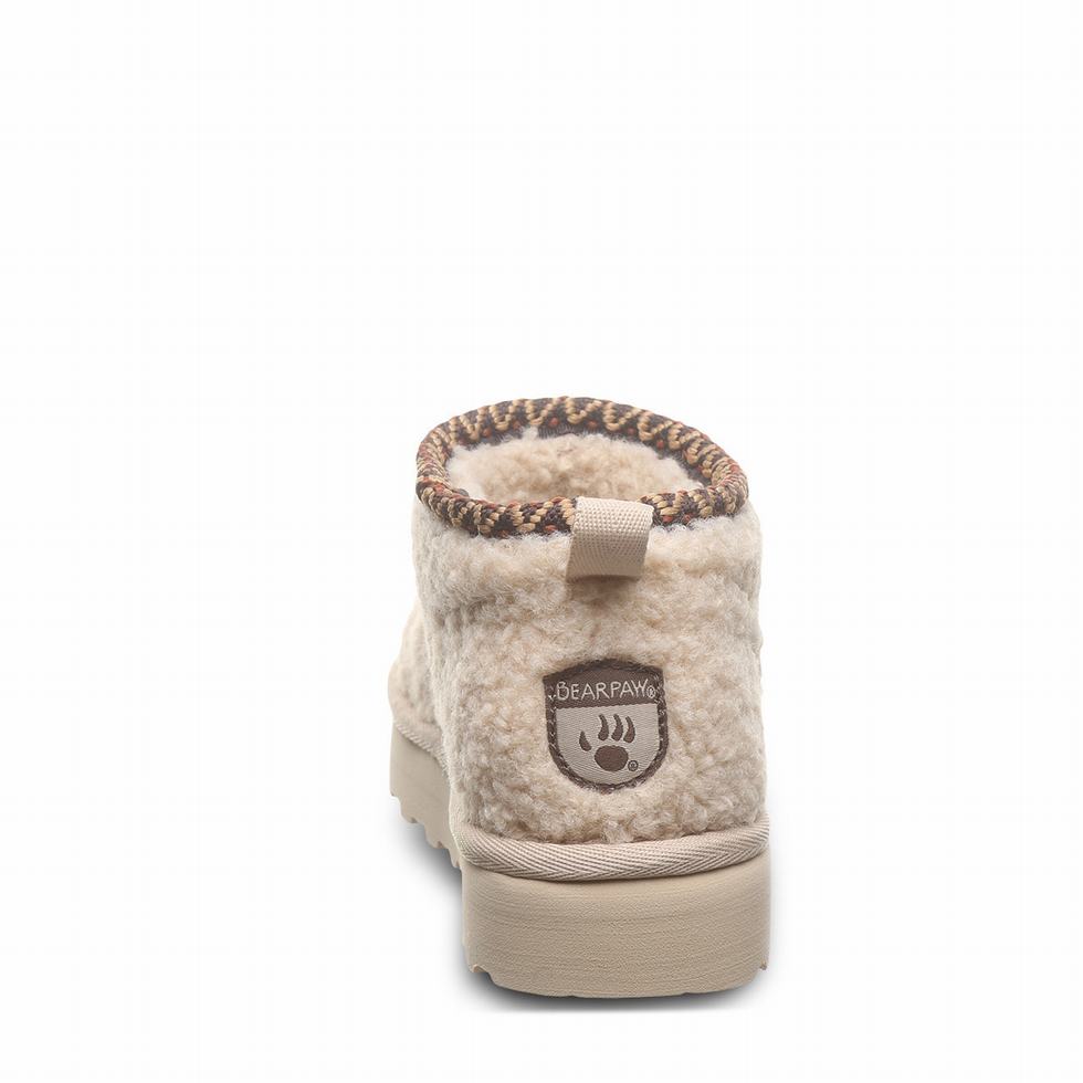 Bearpaw Snuggle Daphne Deco Youth Støvler Børn Beige | BQL2449CE