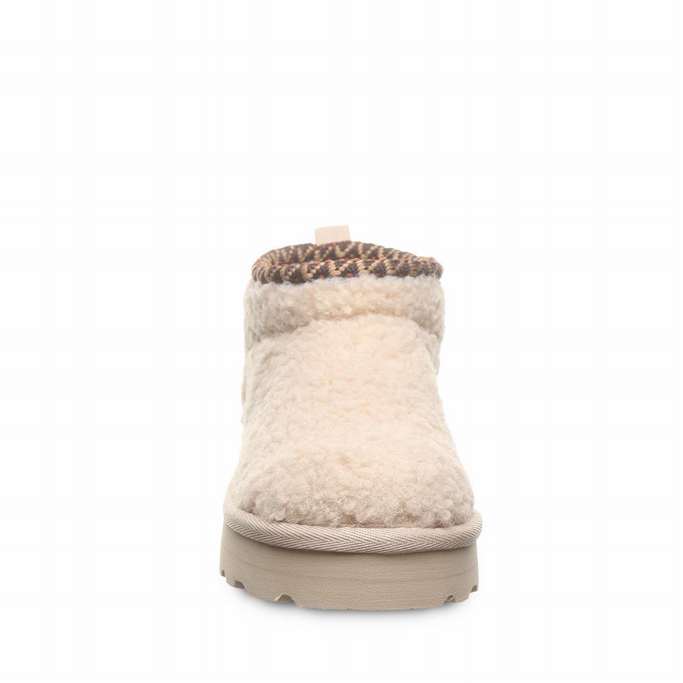 Bearpaw Snuggle Daphne Deco Youth Støvler Børn Beige | BQL2449CE