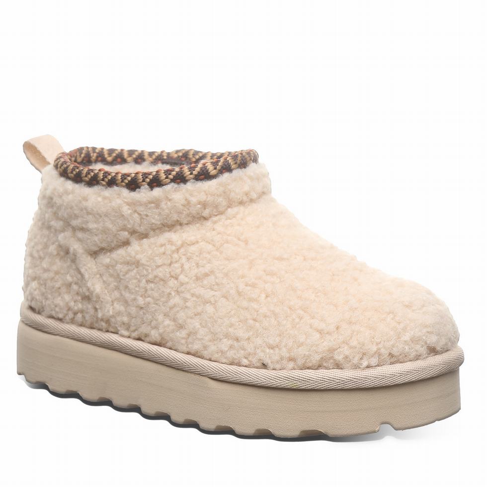 Bearpaw Snuggle Daphne Deco Youth Støvler Børn Beige | BQL2449CE