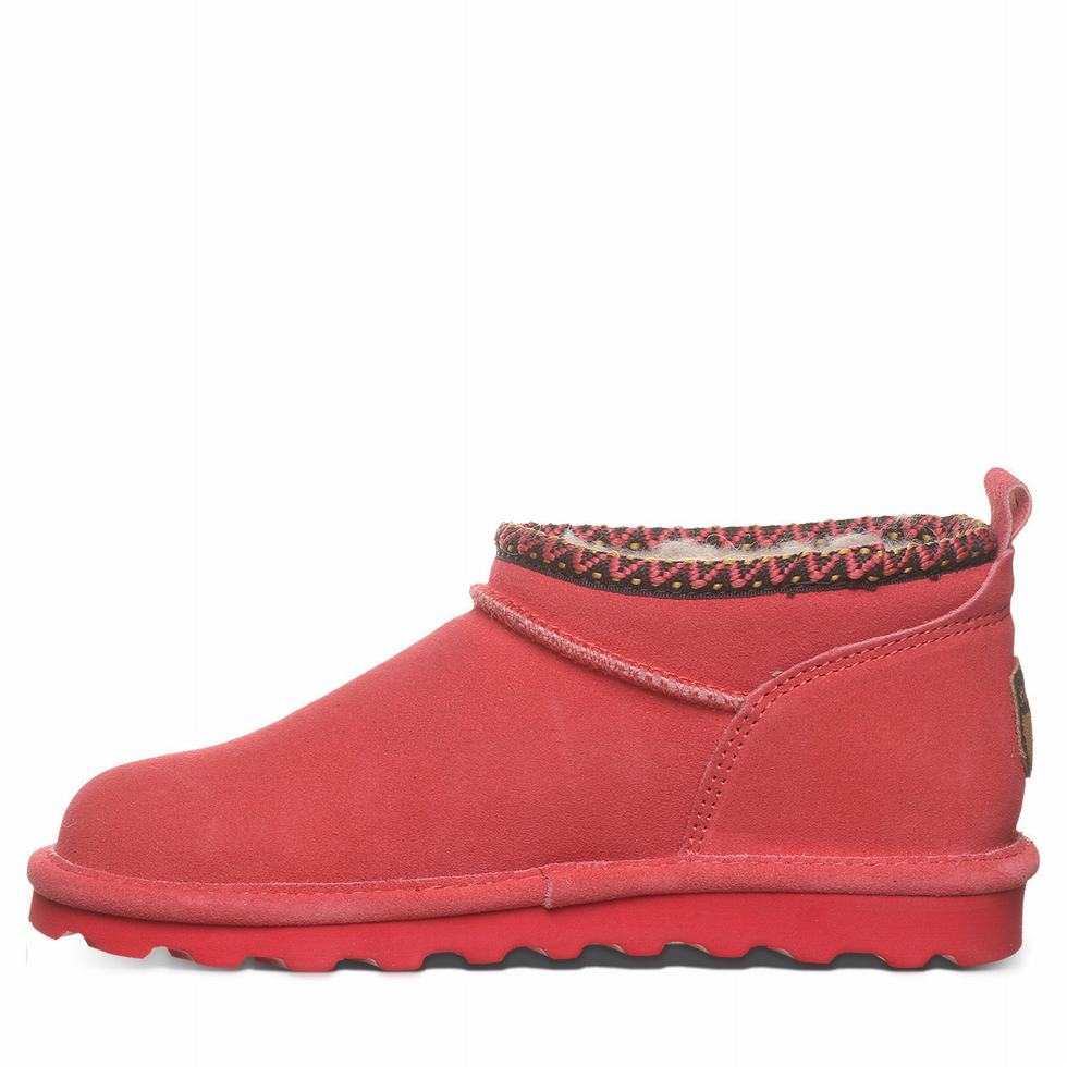 Bearpaw Super Shorty Deco Støvler Dame Rød | MBR1785GA